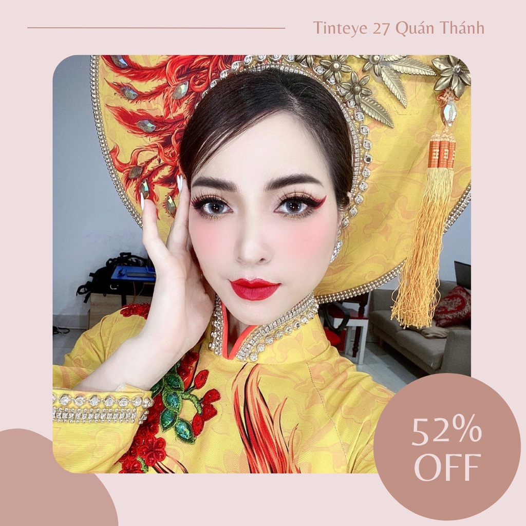 8 mẫu kính áp tròng giãn nhẹ nổi bật Tinteye Lens 0 - 10 độ FLASHSALE