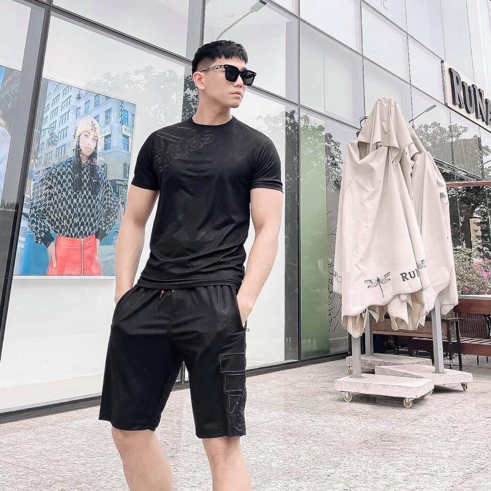 NAMC26 - BỘ NAM DASS CỔ TRÒN THÊU 3 MÀU NAM MÃ 5