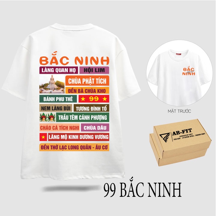 Áo thun nam nữ tay lỡ 99 Bắc Ninh unisex áo phông ABFIT Hà Nội dáng form rộng tee basic đẹp