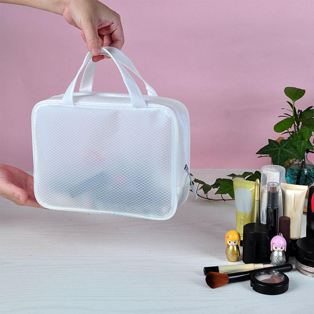 BEAUTY Túi Đựng Mỹ Phẩm Cỡ Lớn Thiết Kế Đơn Giản Tiện Dụng Mang Đi Du Lịch