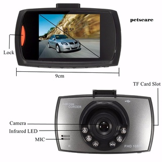 PTCA 2.5 Inch LCD 1080P Car DVR Camera Dash Cam Video Recorder G-sensor Night V thumbnail