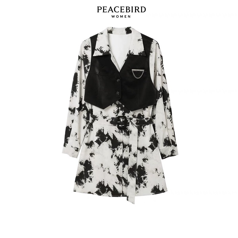 Set đầm hoạ tiết Peacebird