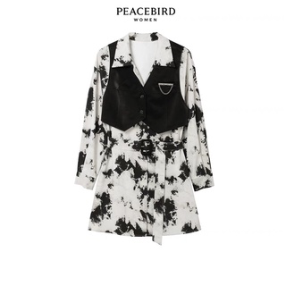 Set đầm hoạ tiết Peacebird