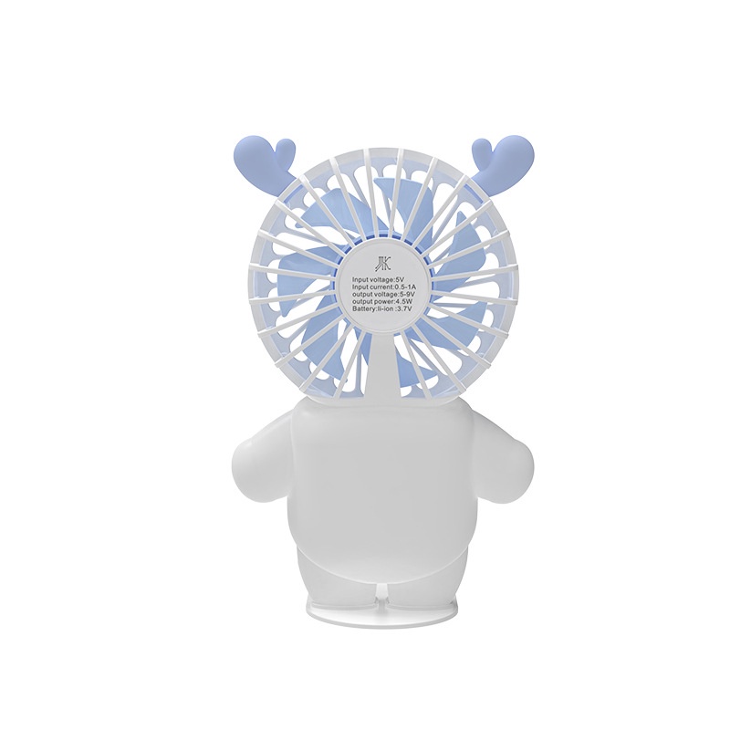 Quạt mini cầm tay, quạt cầm tay mini có đế để bàn , 3 chế độ gió, nhỏ gọn, tiện lợi, pin 2h