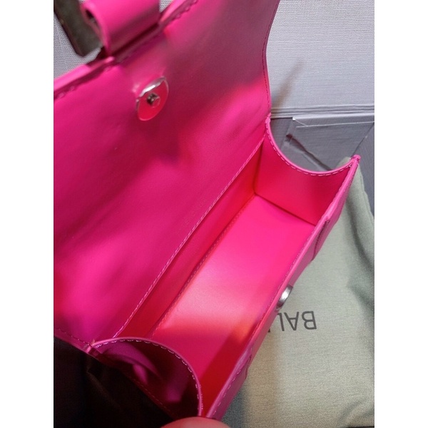 Túi xách balencia khoá chữ B sz 18