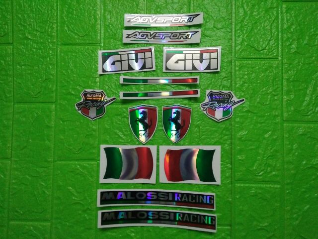 Bộ tem Rizoma Racing phản quang