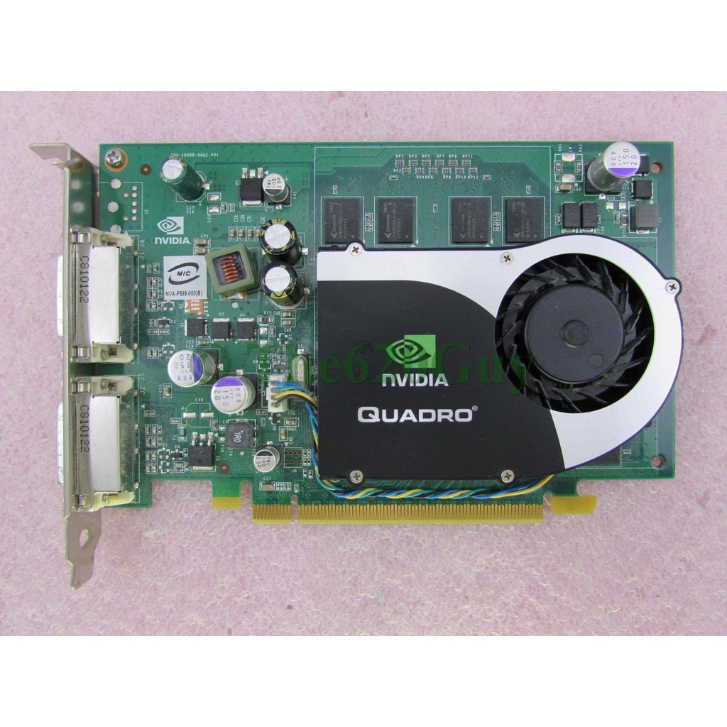 VGA Nvidia QUADRO FX570 256MB 128-bit GDDR2 PCI Express x16