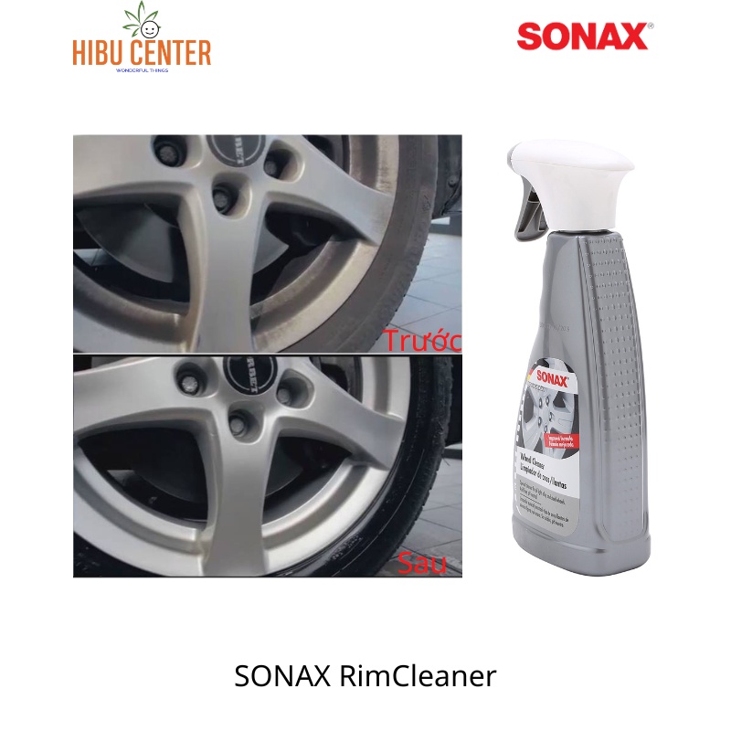 Dung Dịch Rửa Mâm Ô tô SONAX Rim Cleaner 500ml 429200