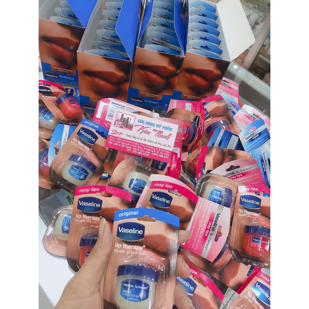 Son dưỡng môi Vaseline của Mỹ chính hãng | BigBuy360 - bigbuy360.vn