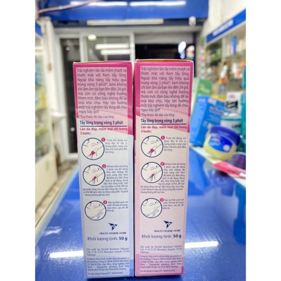 [Chính hãng] Kem tẩy lông VEET 50gr - Tẩy Lông Siêu Sạch An toàn cho da nhạy cảm