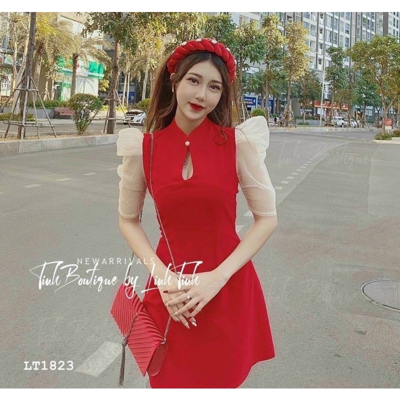 ĐẦM TẾT BIGSIZE KÈM MẤN 55-90kg