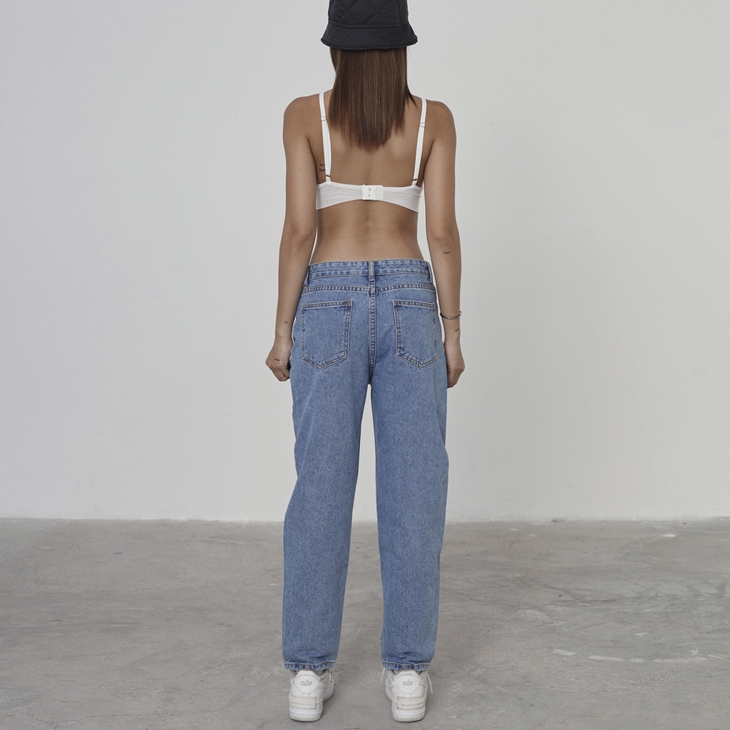 TATICHU - Quần jean baggy thêu túi - Twenty CHU Baggy Jean