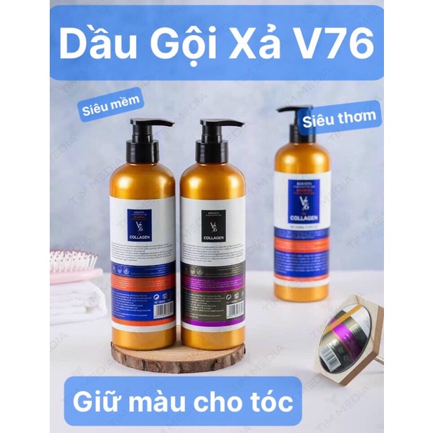 Dầu gội xả giữ màu cho tóc nhuộm