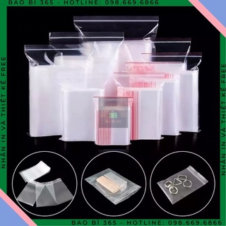 ☎️ 0,5KG - 1KG💥Túi Zip Viền Đỏ💥 Zip chỉ đỏ 💥dùng để đựng thuốc, phụ kiện, thực phẩm.