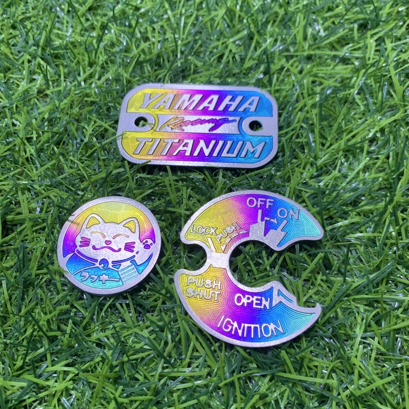 Tem titan Team Titan Dán Khoá + Nắp Dầu + mặt nạ Ex 135 5s - 150 - 155