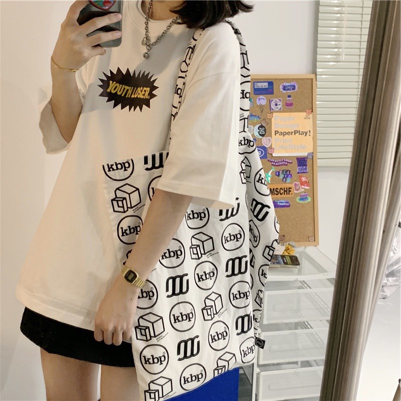 Áo phông tay lỡ form rộng unisex Neko.sg ATL281