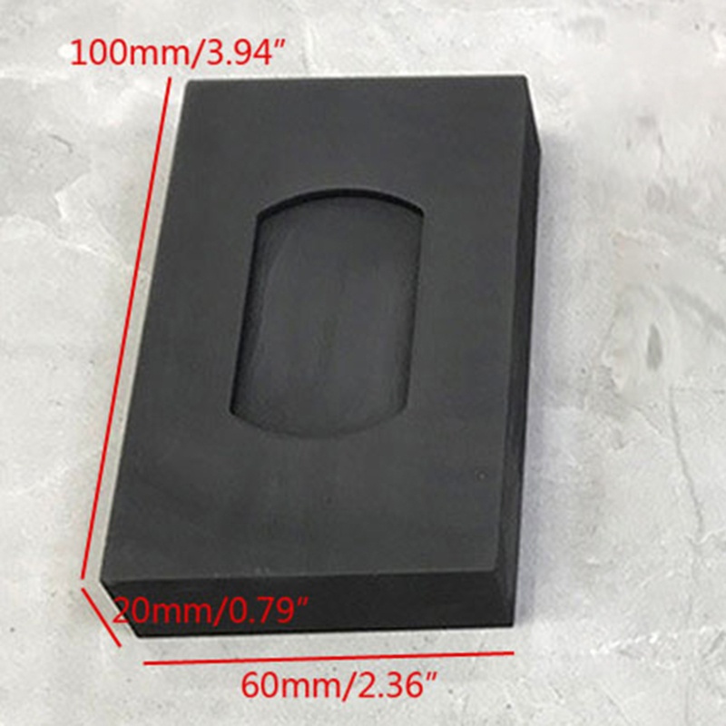 Khuôn Nấu Tan Chảy Graphite Vàng / Bạc Không Gây Kích Ứng