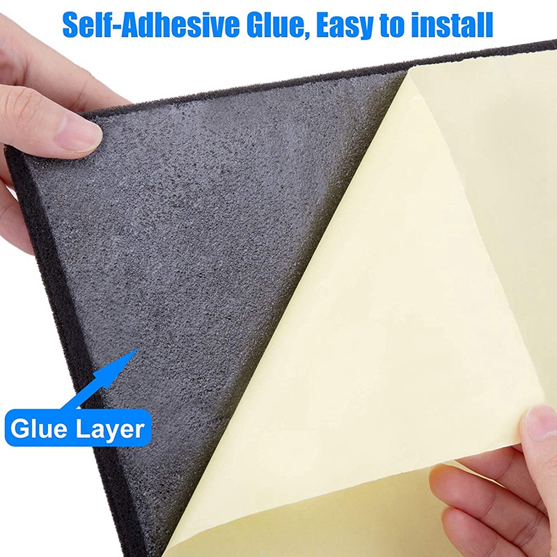 Set 12 Miếng Xốp Cách Âm Hình Kim Tự Tháp 2 Inch x 12 Inch x 12 Inch Gắn Tường / Nhà Ở / Văn Phòng