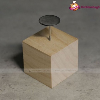 Cục Gỗ Cắm Dù Bắt Bông Kem