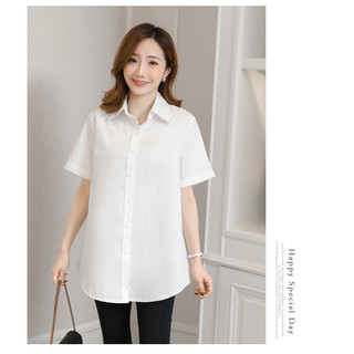Áo bầu hè thu sơ mi công sở AB1268