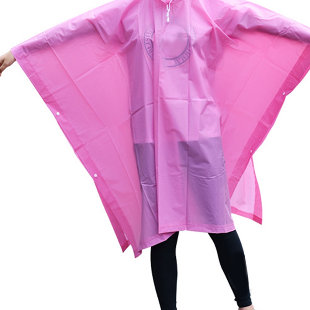 [double]Raincoat Motorbike Electric Scooter EVA Non-disposable Rain Clothes Women Men Lightweight Rain Cape