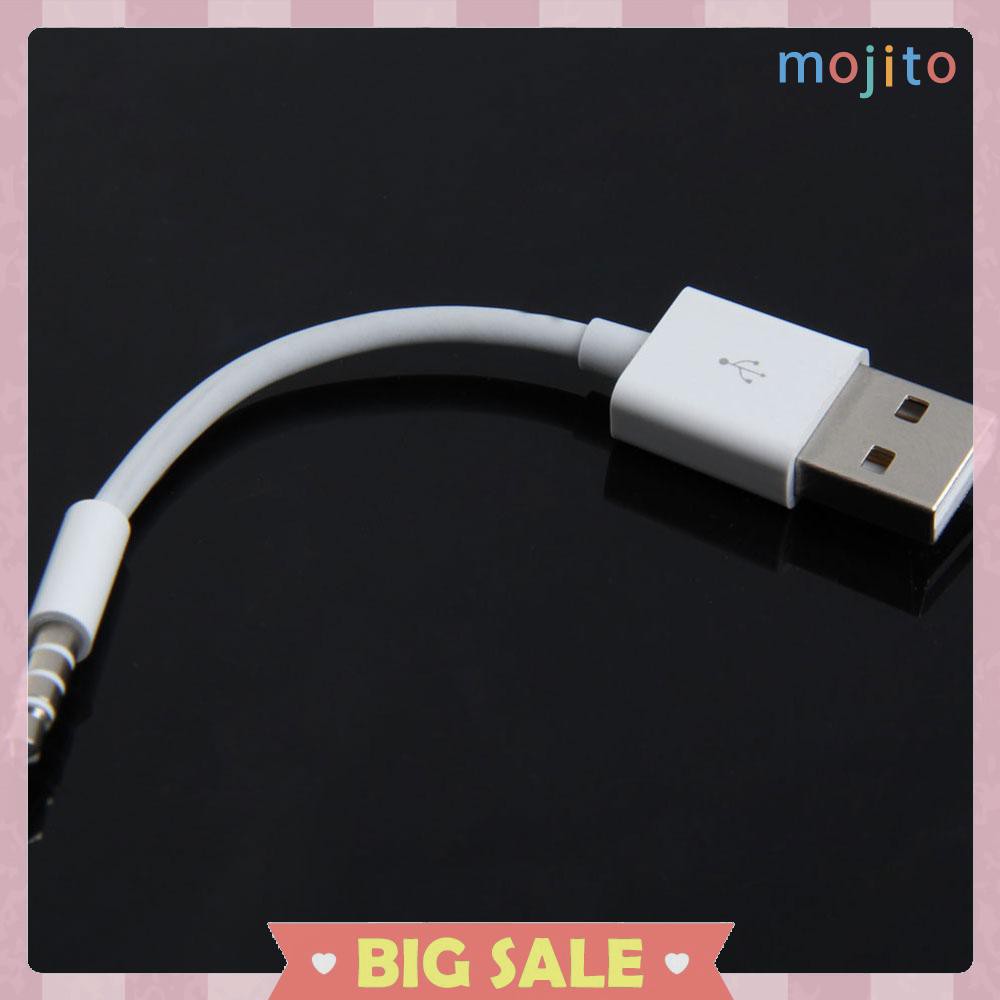 Dây Cáp Sạc Usb 3.5mm Cho Ipod Shuffle 3rd 4th Gen