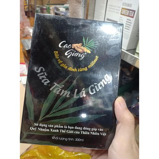 Sữa Tắm Lá Gừng