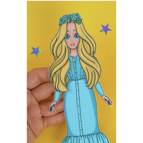 THAY ĐỒ CHO BÚP BÊ GIẤY