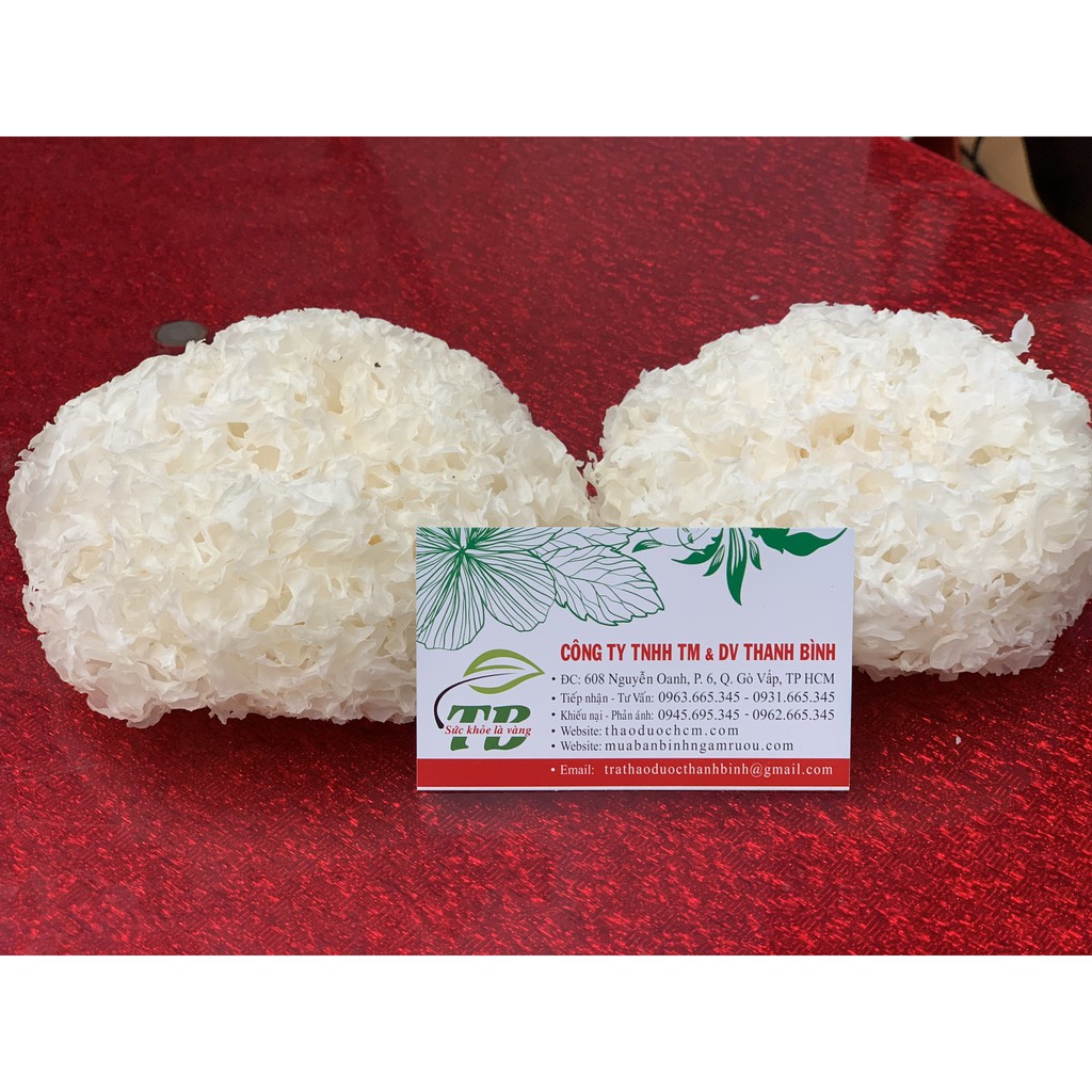 Ngân Nhĩ 100g (Nấm Tuyết) Sấy Khô - Thảo Dược Thanh Bình