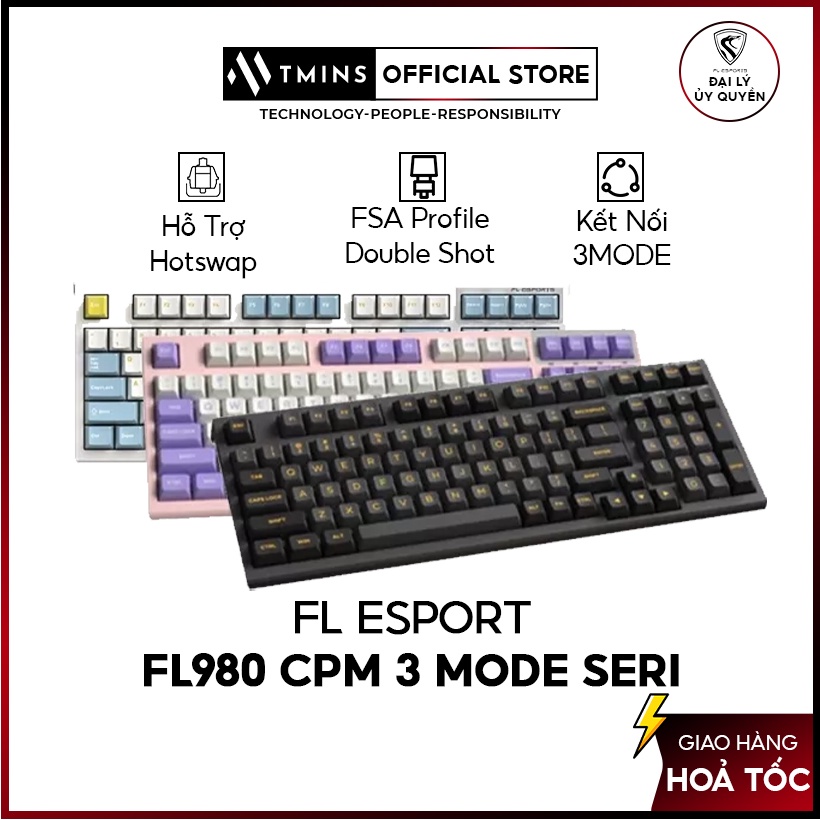 Bàn Phím Cơ FL980 CPM Hàng Chính Hãng