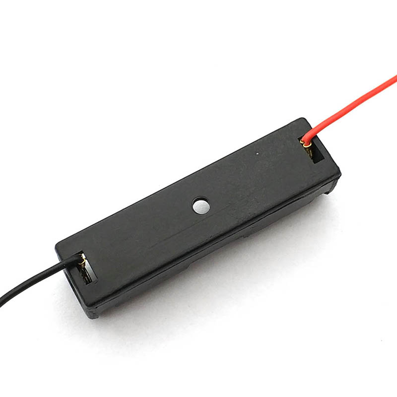 Hộp Đựng Pin AAA 15 Ngăn Có Dây Dẫn DIY Ốp