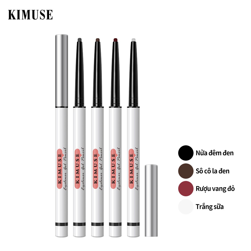 Bút Kẻ Mắt KIMUSE Với 4 Màu Tùy Chọn Để Trang Điểm 20g