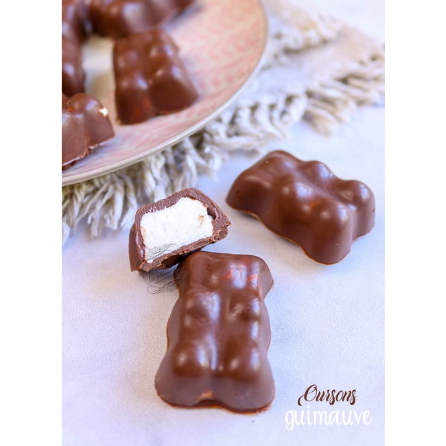 Kẹo dẻo gấu CEMOI phủ socola 180g date 02/23