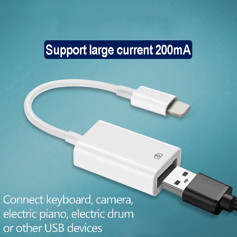 Đầu Chuyển Đổi Otg Từ Cổng Lightning Sang Usb Cho Iphone | BigBuy360 - bigbuy360.vn