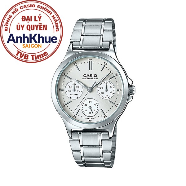 Đồng hồ nữ dây kim loại Casio Standard chính hãng LTP-V300D-7AUDF (33mm)