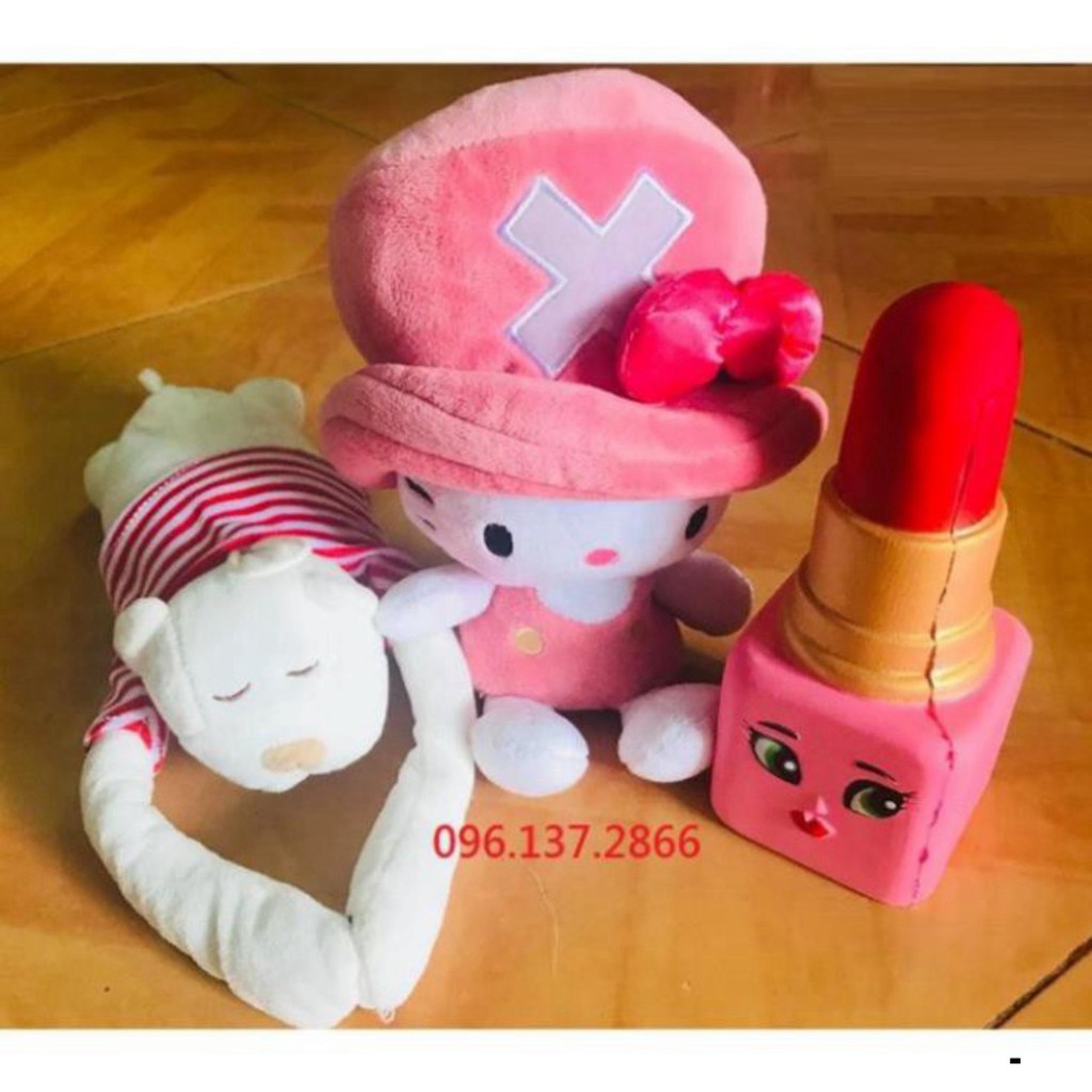 SQKL  SQUISHY CỪU THỎI SON CỰC ĐẠI KHỔNG LỒ - đáng yêu hết cỡ