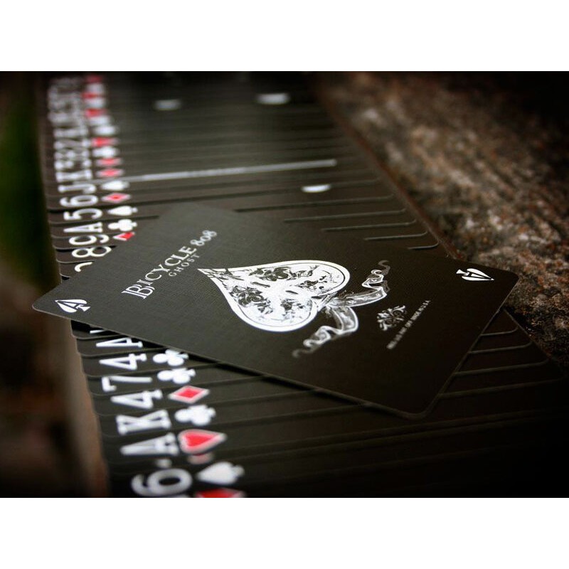 Bộ Bài Bicycle Đen Bóng Ma, Bicycle Black Ghost Playing Cards, Thẻ Sưu Tập USPCC, Trò Chơi Thẻ Ma Thuật, Đạo Cụ Ảo Thuật Cho Nhà Ảo Thuật