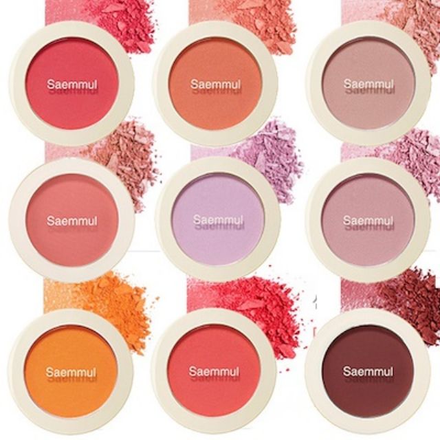 Má hồng Saem Single Blusher