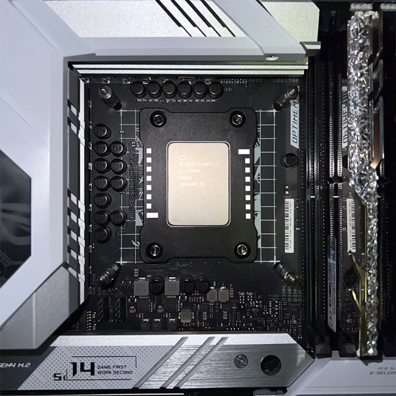 Khung Cố Định CPU Bằng Hợp Kim Nhôm Cho Intel 12th Gen LGA1700