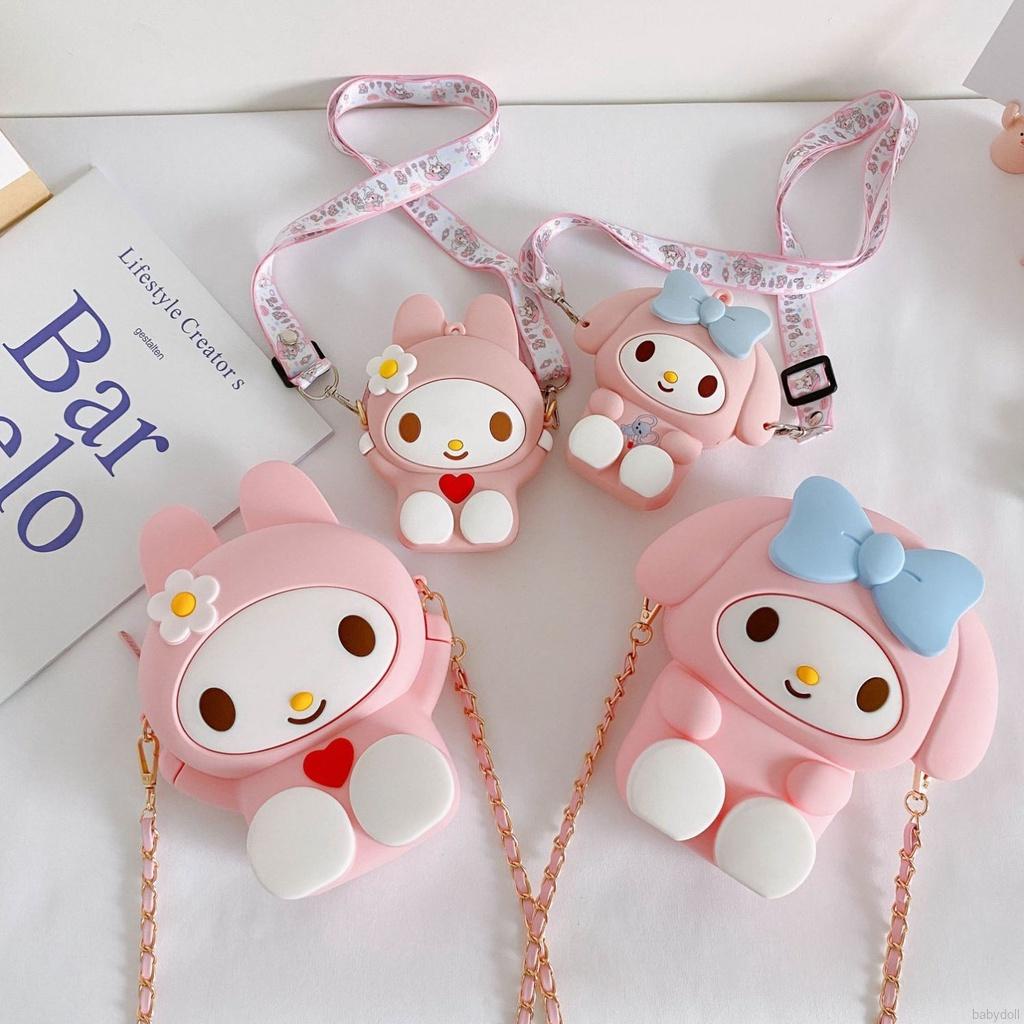 Túi đeo chéo hình mèo kitty dễ thương cho bé gái