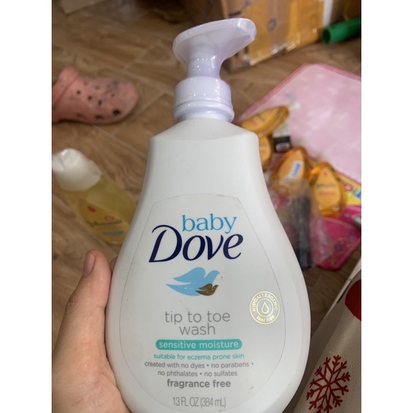 Baby dove Rich Moisture Tip To Toe Wash 384ml