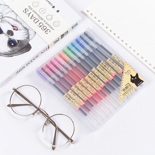 Set 12 Bút Mực Gel Ngòi 0.5mm