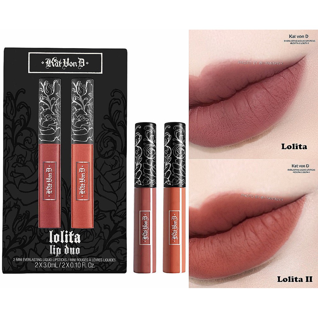 [Kat Von D] - Set 2 cây Lolita và Lolita 2