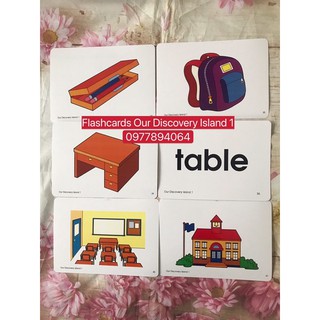 Flashcards  Tiếng Anh Our Discovery  Island Level 1