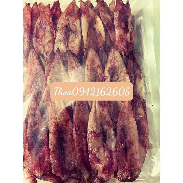 Mực tẩm mắm nhỉ ớt nhà làm bao ngon,đặc sản nha trang 100gam-500gam