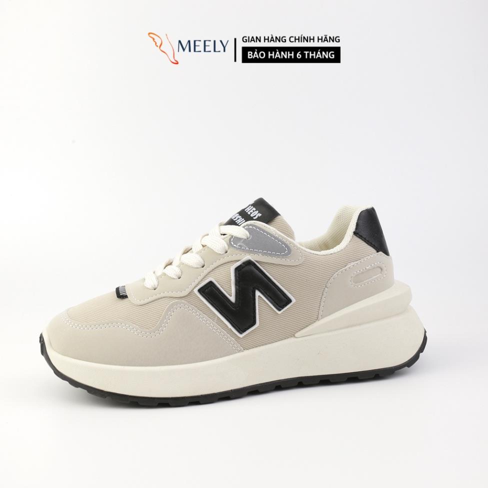 Giày Thể Thao Nữ Độn Đế MEELY Sneaker Ulzzang Tôn Dáng Chữ N - N66 💻