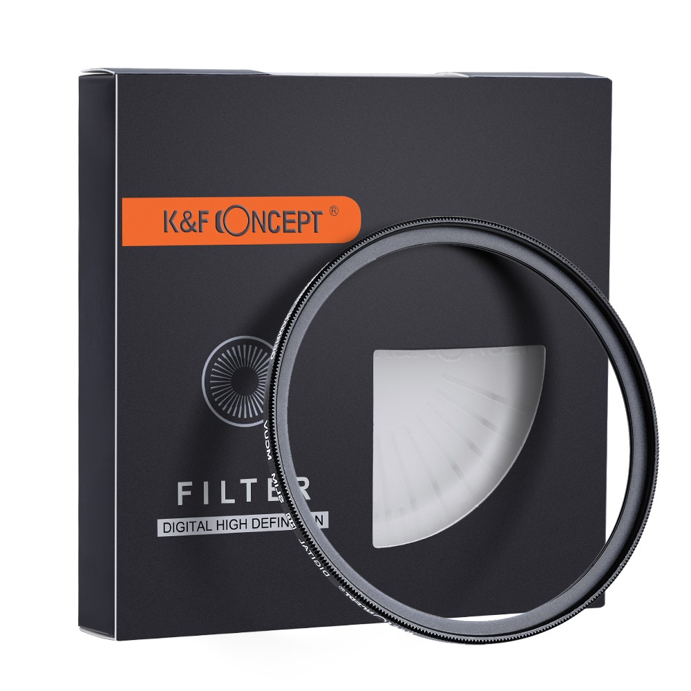 K & F Concept Filter Hd Uv Mcuv 37 / 40. 5 / 43 / 46 / 49 / 52 / 55 / 58 / 62 / 67 / 77