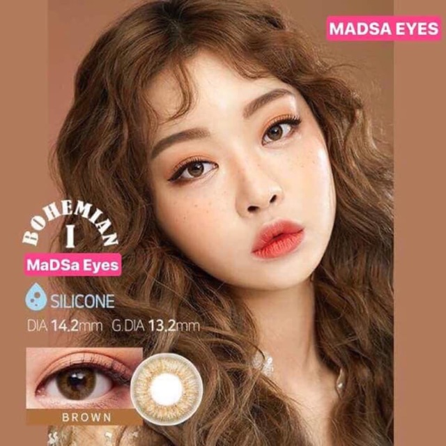 Kính áp tròng - bohemian brown lens