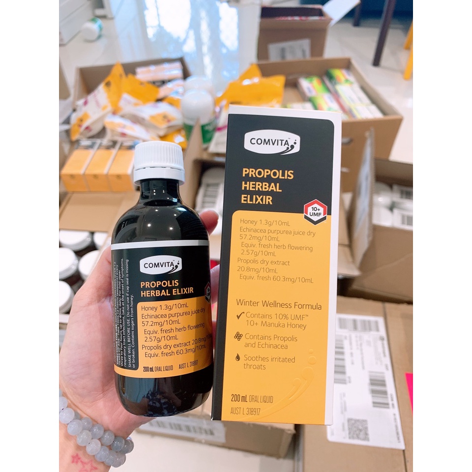 Keo Ong Mật Ong Manuka Comvita 200ml – Úc