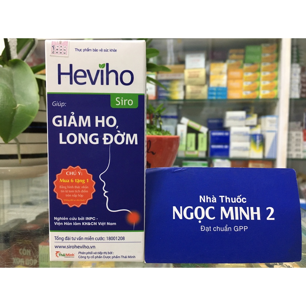 ✅ [Chính Hãng] Heviho siro giúp giảm ho long đờm
